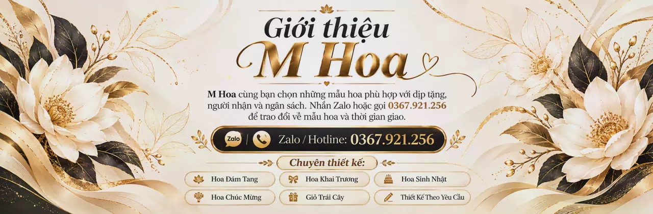 Ảnh bìa Shop hoa tươi Lâm Đồng - Để lời nhắn thêm dịu dàng